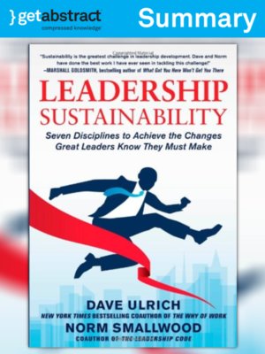 cover image of Leadership Sustainability (Summary)
